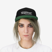 Load image into Gallery viewer, Beautiful Together - Unisex Flat Bill Hat
