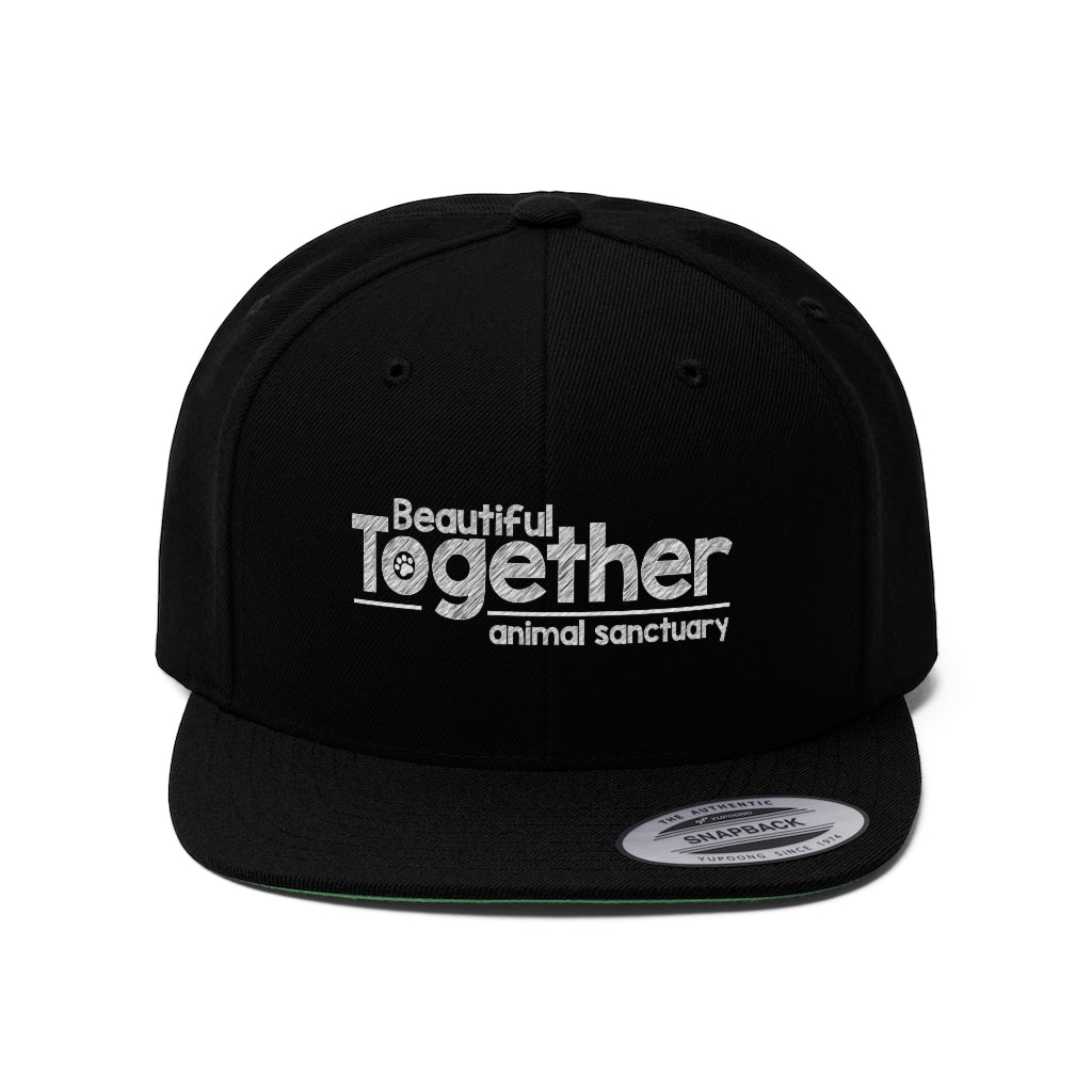 Beautiful Together - Unisex Flat Bill Hat